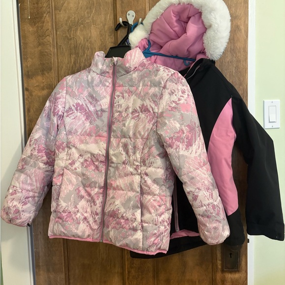 Gerry Weber Black and Pink Puffer Jacket for Kids - Picture 7 of 9